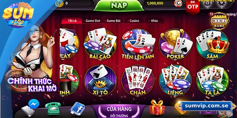 SUMVIP - Link Vào Cổng Game SUMVIP Chính Thức | Đăng Ký +88K 36 Game bài Sumvip cung cấp hàng trăm trò chơi hấp dẫn